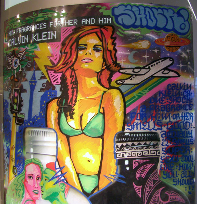 graffiti art for CK by Jonny 4Higher