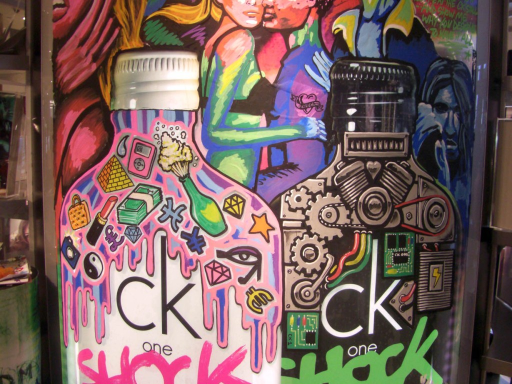 graffiti art for CK by Jonny 4Higher