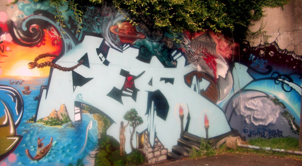 graffiti art auckland nz