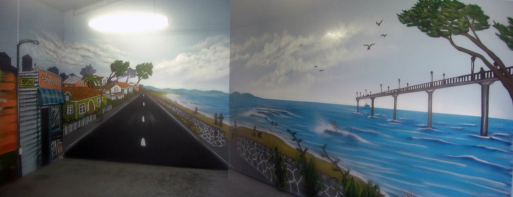 mural art in Christchurch NZ by professional artist