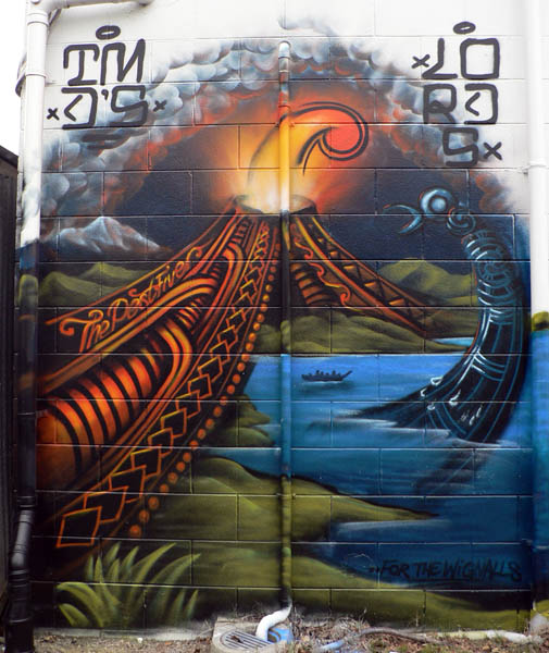 Taupo graffiti art