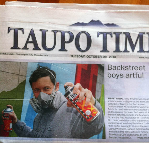 Taupo Times Graffiato 2