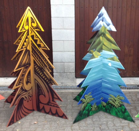Taupo Christmas trees