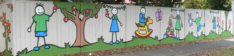 ABC creche mural 1