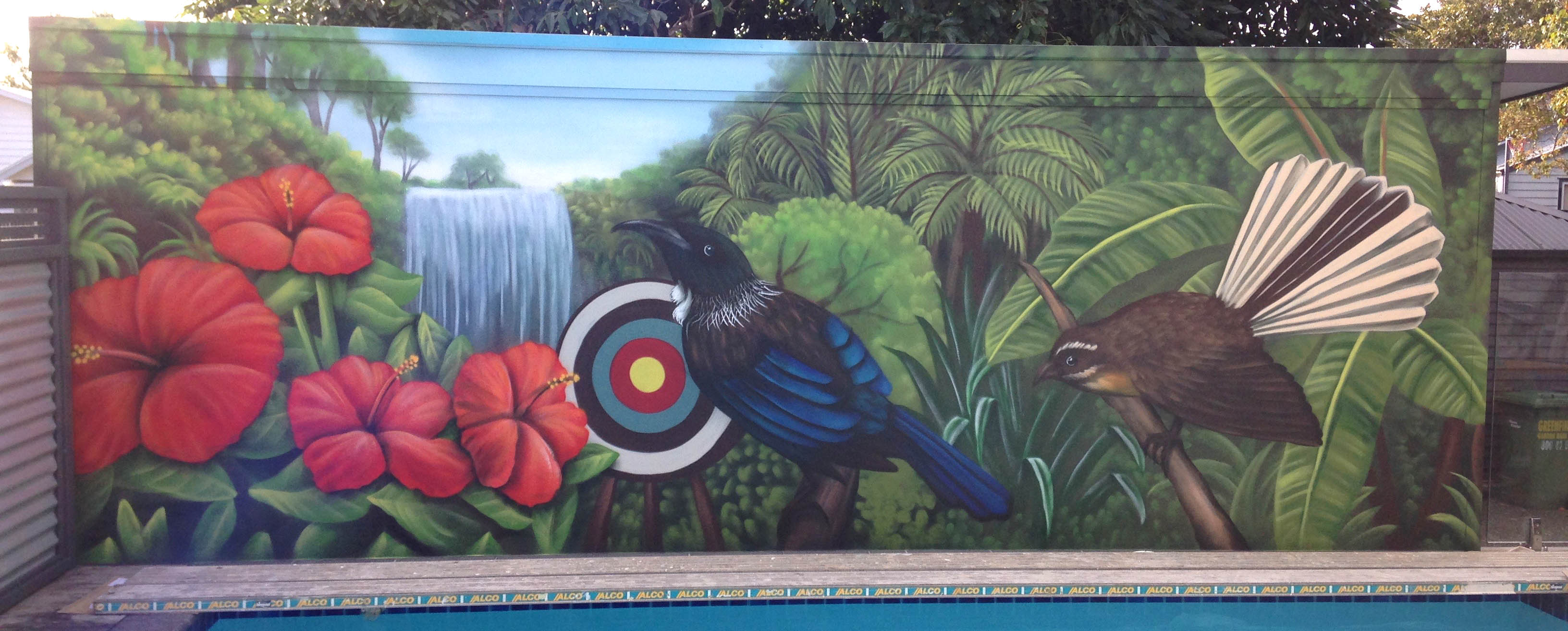 Pool mural NZ