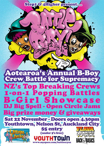 battle cry 08 flier