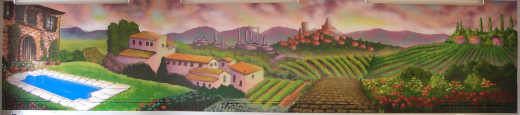 Auckland graffiti art mural