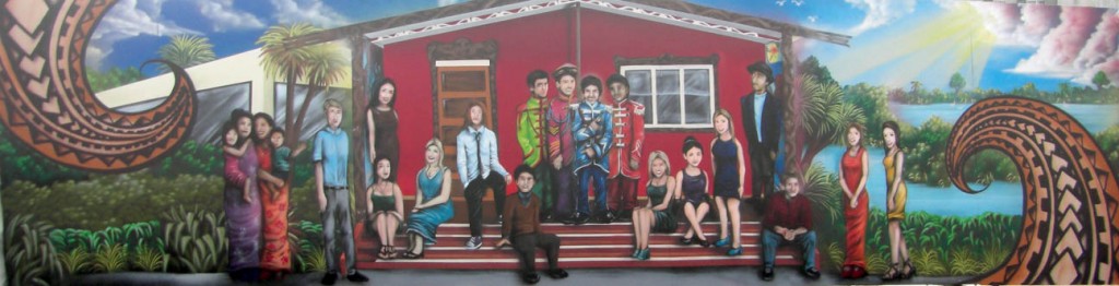 graffiti art memorial mural auckland nz