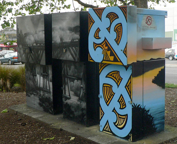 NZ utility box art