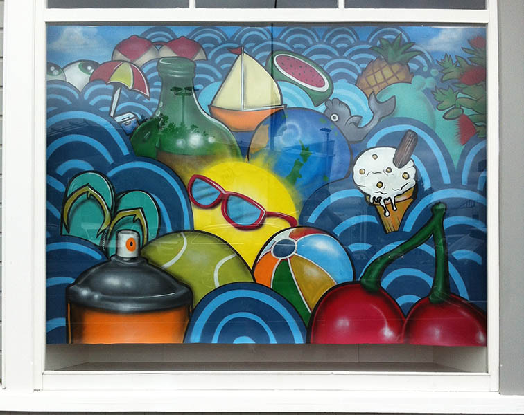 NZ window art