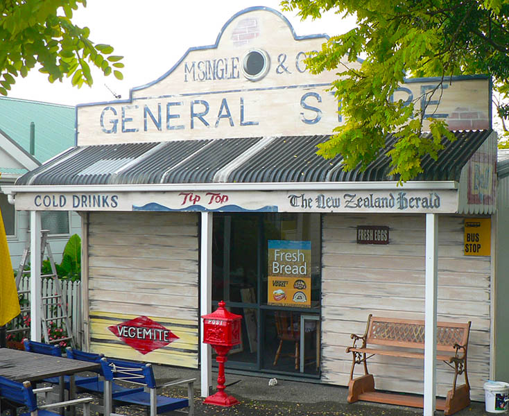 vintage NZ dairy